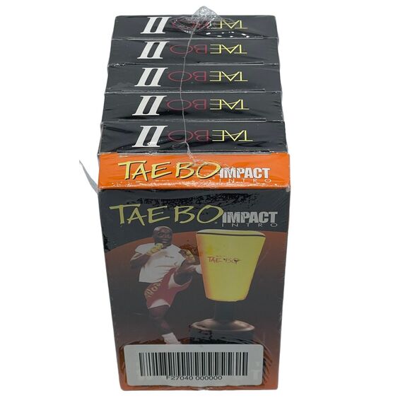 Tae Bo 2 Get Ripped Series VHS Basic Advanced Full Set 6 Tapes Brand New Sealed - Picture 3 of 7